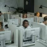 people working in the office